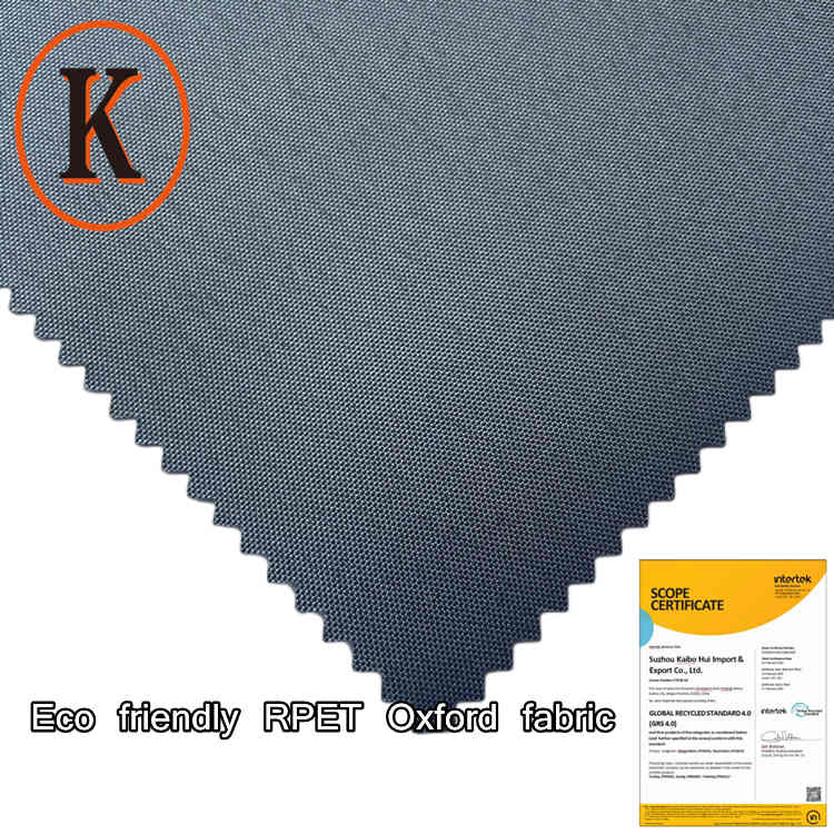 300d recycled waterproof and flame retardant Oxford fabric