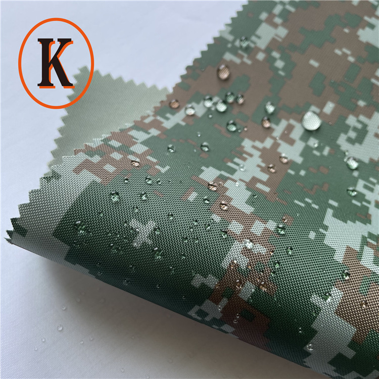 420d camouflage waterproof Oxford fabric