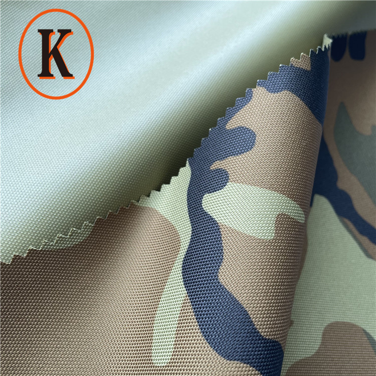 600d PVC camouflage Oxford fabric
