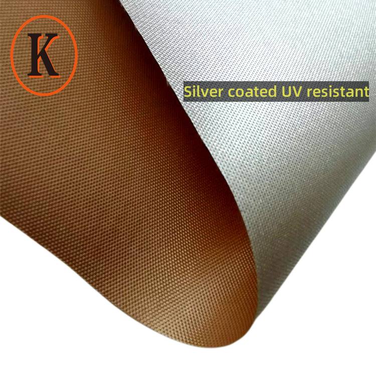 210d silver coated flame retardant Oxford fabric