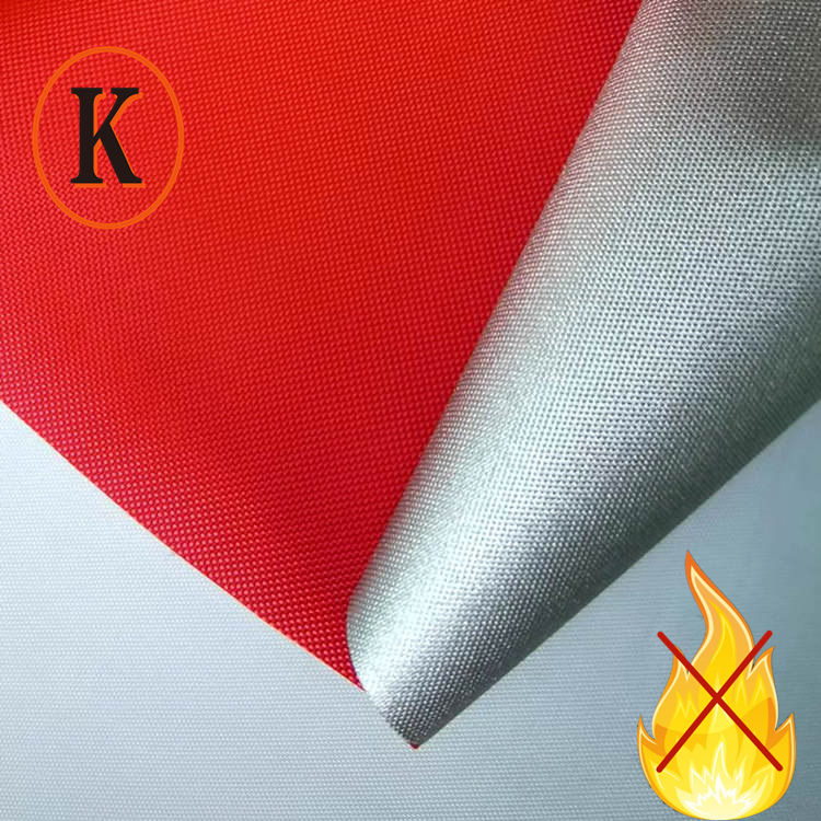 300d silver coated flame retardant Oxford fabric
