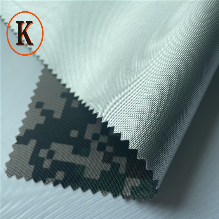 420d camouflage silver coated Oxford fabric