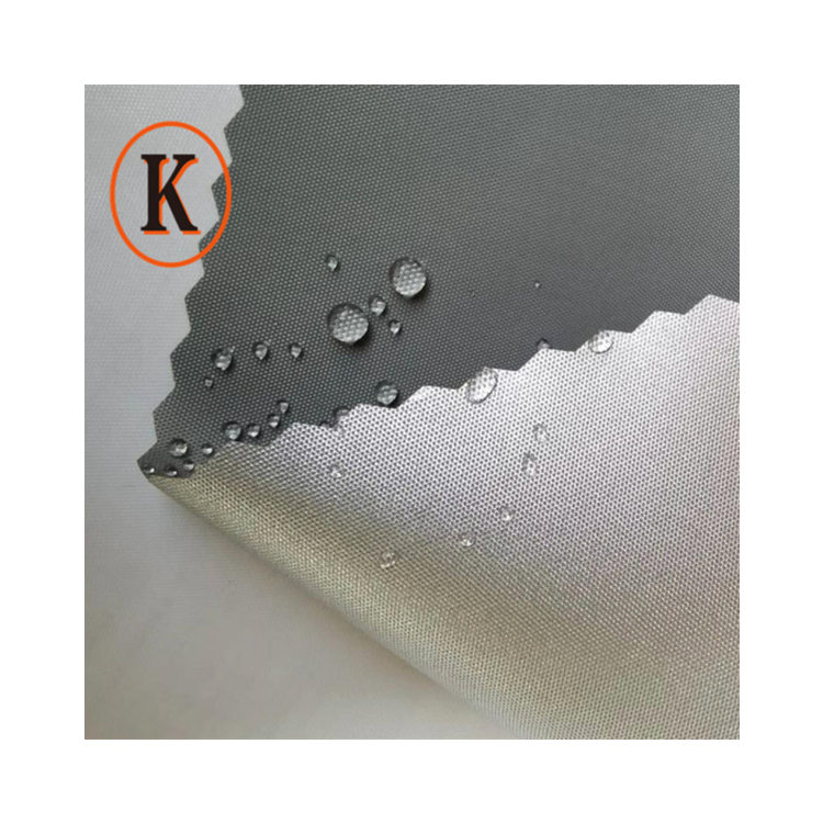 210d silver coated waterproof and flame-retardant Oxford fabric