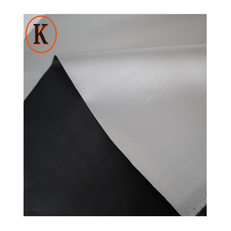 Coating manufacturer wholesale fabric 210dpu silver coated waterproof Oxford fabric