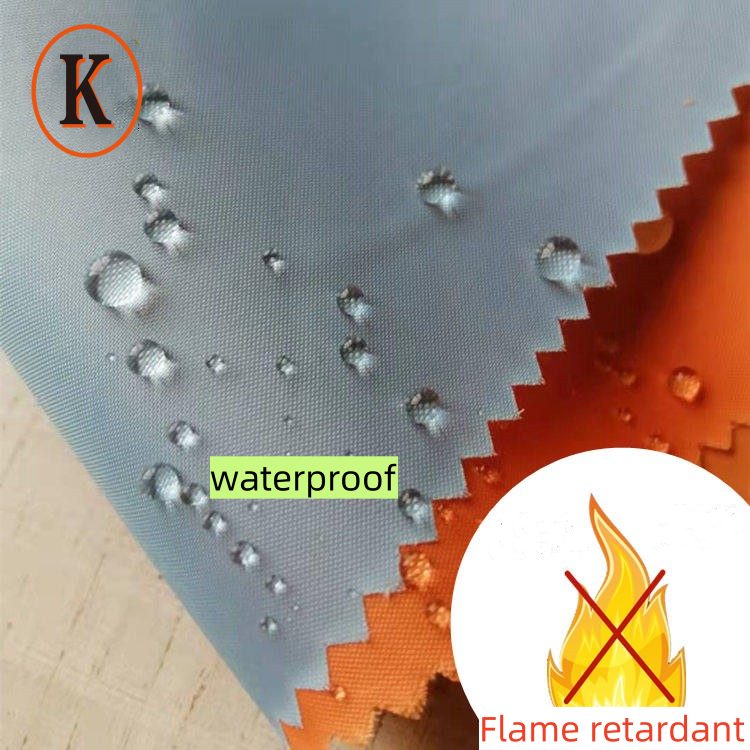 210D Oxford flame retardant fabric