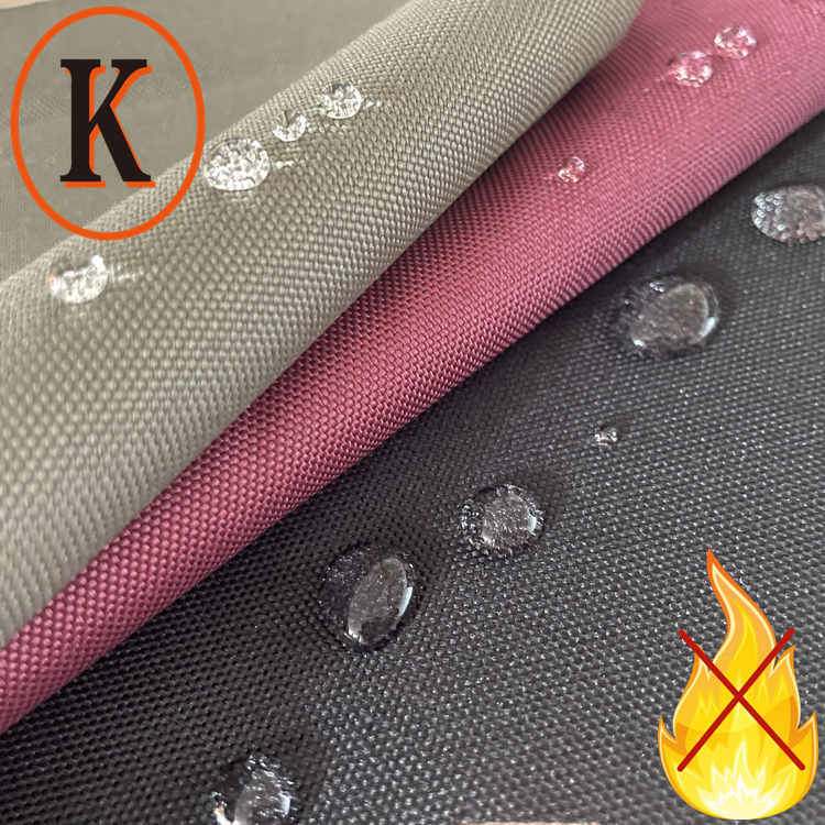 600D Oxford flame retardant fabric