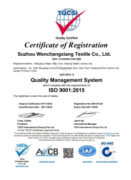 ISO 9001 certificate